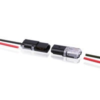 Type T sans rupture ouverture facile clip sans rupture séparateur de connecteur de fil lampe ménage borne rapide fil de connecteur en cuivre