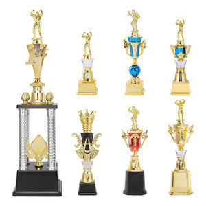 Hochwertige Maßgefertigte Trophäe aus Kunststoff für Bodybuilding-Fitness-Auszeichnungen für Muskelkraft-Wettbewerbe - Product Image 2