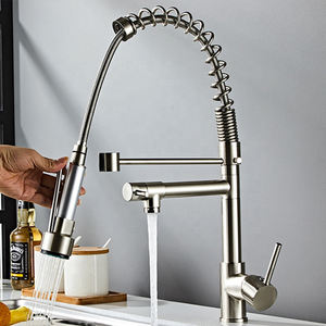 Torneira Com Mola Monocomando Duas Bicas De Bancada Miami - Product Image 3