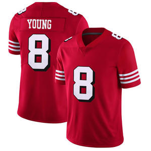 2025 Custom American Football Jersey Uniform San Francisco 49er Truien 25 Elijah Mitchell 16 Joe Montana Teams Voetbalshirt - Product Image 4