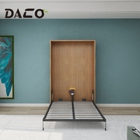 Neues Design 220V Vertikal Neigbares Modernes Smartes Platzsparendes Möbel Klappbett Wand-Murphy Ferngesteuertes Elektrisches Wandbett