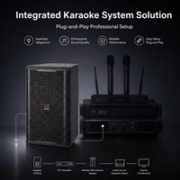 Speaker Karaoke Profesional 12 Inch 500W PA Loudspeaker dengan Tweeter 1.75 Inch untuk Sistem Suara Klub dan Konser