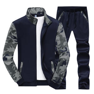 Rnshanger Heren Herfst Trainingspak Nieuwe Sport Camouflage Trui Broek Set Casual Lange Mouwen Jas Opstaande Kraag Set - Product Image 1