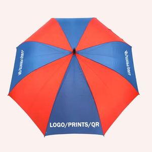 Parapluie de golf sur mesure, grande taille, coupe-vent, robuste, avec armature en fibre de verre renforcée, 30/42/62 pouces, vente en gros - Product Image 4