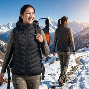 7.4v Anti-Electronic 12v Battery Pack <span class=keywords><strong>Gilet</strong></span> de <span class=keywords><strong>moto</strong></span> <span class=keywords><strong>chauffant</strong></span> de chasse personnalisé avec 4 zones de chauffage pour hommes - Product Image 2