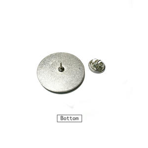 卡通风格3厘米圆形巴勒斯坦国旗金属徽章马口铁别针国旗标志胸针服装配件 - Product Image 5