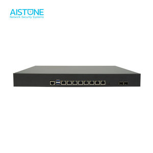 เราเตอร์อุตสาหกรรม AISTONE <span class=keywords><strong>i5</strong></span> <span class=keywords><strong>9400</strong></span> CPU 2x 10G SFP+ 8 LAN 1G/2.5G, 2 DDR4,1 MSATA SSD อุปกรณ์รักษาความปลอดภัยเครือข่าย ไฟร์วอลล์ - Product Image 3