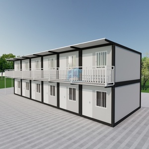 منازل جاهزة عالية الجودة سريعة التركيب، منازل حاويات حديثة من طابقين، منازل مسبقة الصنع - Product Image 1