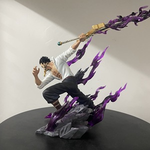 Figura de Anime de 35 cm, 1 Pieza, Dracule Mihawk, Figura de Plástico, Derivados de Animación, Estatua, Modelo, Juguete, Muñeca - Product Image 6