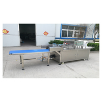Système d'emballage automatique de film souple pour machine à pain, laminoir à pâte, mélangeur de farine 10-80/min 380V/220V, état neuf