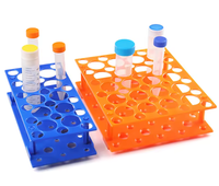 Tube de Centrifugation Stérile de Laboratoire 50ml, Fond Conique en PP, pour Prélèvement Sanguin, Noir Bleu, Prix Bas, Garantie 1 An