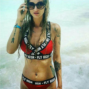 Koleksi pakaian wanita, pakaian dalam olahraga rompi Crop - Product Image 4