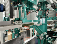 Ligne d'emballage entièrement automatique 5KG 25kg 30kg 50kg pour riz, céréales, noix, sacs tissés en PP, farine de blé, café, poudre à laver