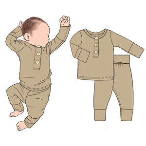 Factory Directly Sale 2pcs <strong>Set</strong> <strong>Baby</strong> Boy Long Sleeve Shirt With Pants Casual Clothing <strong>Set</strong> for Children and Kids - Product Image 2