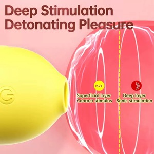 Vibrador de Succión Popular en EE. UU. con 10 Modos de Succión, Juguete Sexual para Estimulación del Clítoris, Vibrador Lemon para Mujeres - Product Image 6