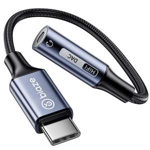 Cable Adaptador USB-C Macho a 3.5mm Hembra para Auriculares, Compatible con iPhone 17/16/15 <span class=keywords><strong>Pro</strong></span> Max, para S24/S23/S22 Ultra, iPad - Product Image 1