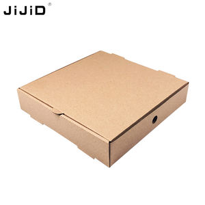 JiJiD – boîte à Pizza personnalisée bon marché de différentes tailles avec Logo, boîte à Pizza personnalisée ondulée, boîtes à Pizza en gros - Product Image 4