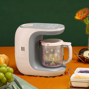 Robot culinaire automatique 6-en-1 pour bébé, promotion exceptionnelle, mixeur <span class=keywords><strong>de</strong></span> pâte <span class=keywords><strong>de</strong></span> riz 200 ml, préparateur <span class=keywords><strong>de</strong></span> repas pour bébé <span class=keywords><strong>de</strong></span> qualité alimentaire pour jus et céréales <span class=keywords><strong>de</strong></span> riz - Product Image 5