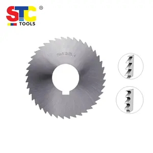 Metal cutting sharpening slitting saw blade