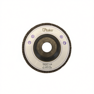 Disque à lamelles Trizact A80 115x22 mm pour ponçage et meulage du métal - Product Image 2