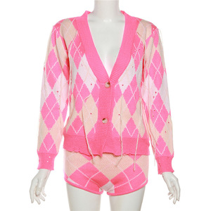 Autumn New Women's Fashion Color Fringe Coat High Waist Slim Shorts Suit Woman Fashion - Product Image 4