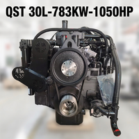 Motor Diésel QST30 de Alta Densidad de Potencia, 783KW, Refrigerado por Agua, Arranque Eléctrico, 30L, ECM, para Maquinaria de Construcción