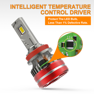 Ampoule de phare LED Canbus super lumineuse 6500K 9005 9006 H7 H13 H11 H4 21600LM 180W IP68 étanche pour <span class=keywords><strong>Audi</strong></span> A3 X5 OEM/ODM - Product Image 3