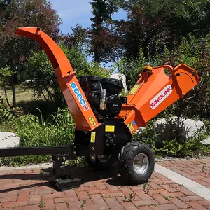 tree machine wood chipper Excavator Wood Chipper Tree Mulcher Mini Machine Gasoline Wood Chippers For Sale