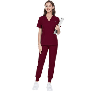 Uniformes de Enfermera 42032, Uniformes Médicos Lavables Personalizados, Uniformes Quirúrgicos - Tela Transpirable, Servicio OEM, en Stock - Product Image 4