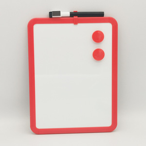 Bán buôn trẻ em từ khô xóa lapboard Bảng vẽ bảng với nhựa màu Khung đánh dấu và nam châm - Product Image 6