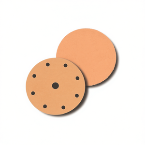 Discos de Lijado TTAKE, Grano 120, 6+1 Orificios, Discos de Fibra con Respaldo de Velcro para Lijar - Product Image 2