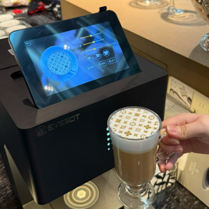 EVEBOT Coffee Latte Art <b>Machine</b> Automatic With Touchscreen For Cafe Use Edible Ink Printer - Product Image 2