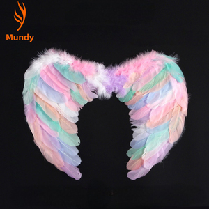 <span class=keywords><strong>Ali</strong></span> d'<span class=keywords><strong>Angelo</strong></span> Bianche <span class=keywords><strong>con</strong></span> Piume <span class=keywords><strong>Nere</strong></span> per Adulti, Accessori per Feste in Maschera e Carnevale - Product Image 2