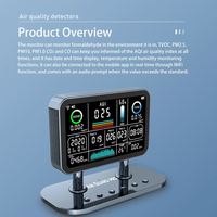 Detector de Aire Inteligente 13 en 1 con Sensores de Semiconductor y Sincronización de Datos con Aplicación para Control en Tiempo Real