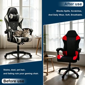 <span class=keywords><strong>Chaise</strong></span> de jeu personnalisable avec logo, en tissu mesh respirant et épaissi, idéale pour le <span class=keywords><strong>bureau</strong></span> à domicile ou comme <span class=keywords><strong>chaise</strong></span> d'ordinateur - Product Image 6