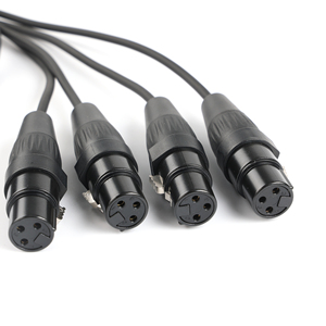 ตัวแปลงเครือข่ายอีเธอร์เน็ต DMX RJ45 <span class=keywords><strong>CAT6</strong></span> ตัวเมีย เป็น 4 ขั้วต่อ XLR ตัวเมีย สายเคเบิลอะแดปเตอร์เสียง ตัวขยายสัญญาณ - Product Image 4