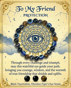 Pulsera <span class=keywords><strong>de</strong></span> Piedra Ojo <span class=keywords><strong>de</strong></span> Tigre - Pulsera <span class=keywords><strong>de</strong></span> Protección Energética <span class=keywords><strong>de</strong></span> Obsidiana y Turmalina Negra Natural <span class=keywords><strong>para</strong></span> Mujeres y Hombres, <span class=keywords><strong>Regalo</strong></span> <span class=keywords><strong>de</strong></span> <span class=keywords><strong>Amistad</strong></span> - Product Image 1