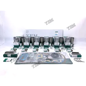 Kit de reparación de motor DM100, con junta de cilindro, anillo de pistón, Liner, rodamientos de motor para Hino Light Truck