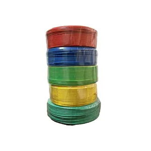 House Wiring Building Bv Bvr Electrical Wire Cable 1.5mm 2.5mm 4mm 6mm Single Core Pvc Insulation Copper Wire Cable