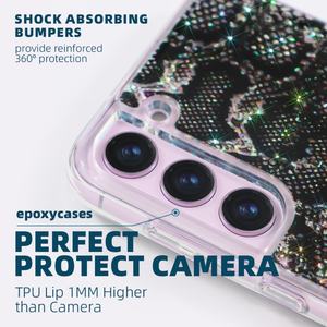 Funda de Gel Epoxi con Degradado Móvil para iPhone, Funda de Teléfono con Diseño Impreso de Lujo para iPhone 14 Pro Max, Funda Brillante para Samsung S22u S23u - Product Image 4