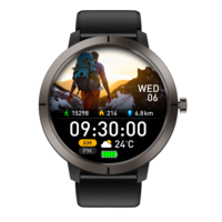 Jam Tangan Pintar Pelacak Olahraga Tangguh DM76 Sistem Multi-GPS Fitur Smartwatch Sensor Ketinggian Barometer Kompas untuk Pecinta Olahraga