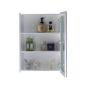 Easy Clean Durable Hotel Home <b>Rectangle</b> <b>Wall</b>-mounted PVC+<b>Mirror</b> 2 Years Warranty Modern <b>Mirror</b> Cabinet - Product Image 4