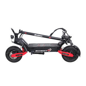 สกู๊ตเตอร์ไฟฟ้าแบบพับได้ 48V 13Ah 750W กันน้ำ ระบบกันสะเทือนเต็มรูปแบบ สำหรับทุกพื้นผิว ยางขนาด 11 นิ้ว*2 พร้อมใบอนุญาตใช้งานบนถนนจากโรงงาน - Product Image 4