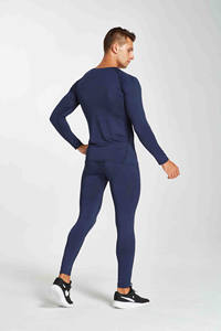 Setelan pakaian kebugaran pria, 2 potong pakaian latihan kebugaran kompresi kering, atasan dan bawahan untuk kebugaran dan olahraga - Product Image 2