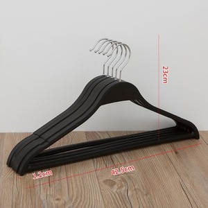 Lavinia venta al por mayor percha blanca niños adultos férula antideslizante perchas negras Niño - Product Image 6