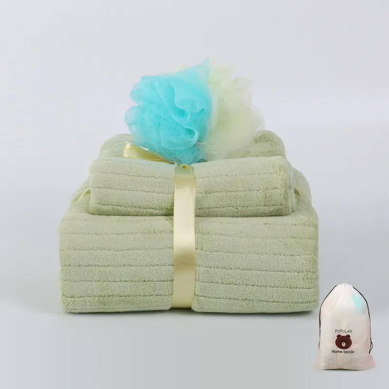 Ручное бамбуковое хлопковое дизайнерское шелковое белое Впитывающее Коралловое флисовое банное мягкое полотенце для ванной комнаты