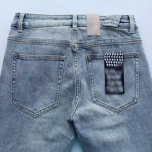 Nuovi <span class=keywords><strong>Jeans</strong></span> di Lusso Hip Hop da <span class=keywords><strong>Uomo</strong></span> Pantaloni Stacked Y2K <span class=keywords><strong>Vintage</strong></span> di Alta Qualità di Marca Firmati - Product Image 3