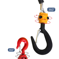 Hanxiang Nouveau Treuil de Construction 240V 300kg 11.8m, Mini-élévateur Électrique Portable à Chaîne/Câble avec Télécommande pour Hôtels
