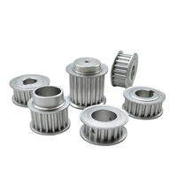 Poulie de distribution légère en aluminium avec gorge pour systèmes de transmission