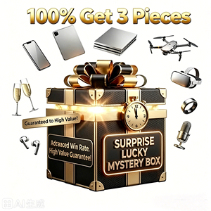 Lot de 3 Boîtes Mystères de Grande Valeur, Boîte Surprise Avancée, Électronique 3C, Meilleure Vente 2026, <span class=keywords><strong>100</strong></span> % <span class=keywords><strong>Gagnant</strong></span> - Product Image 1